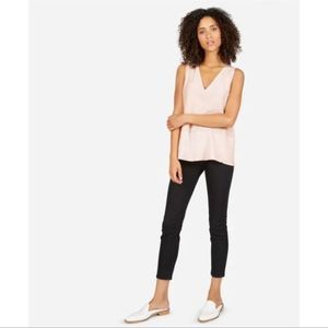 Everlane Elegant Pink Cream Sleeveless Top